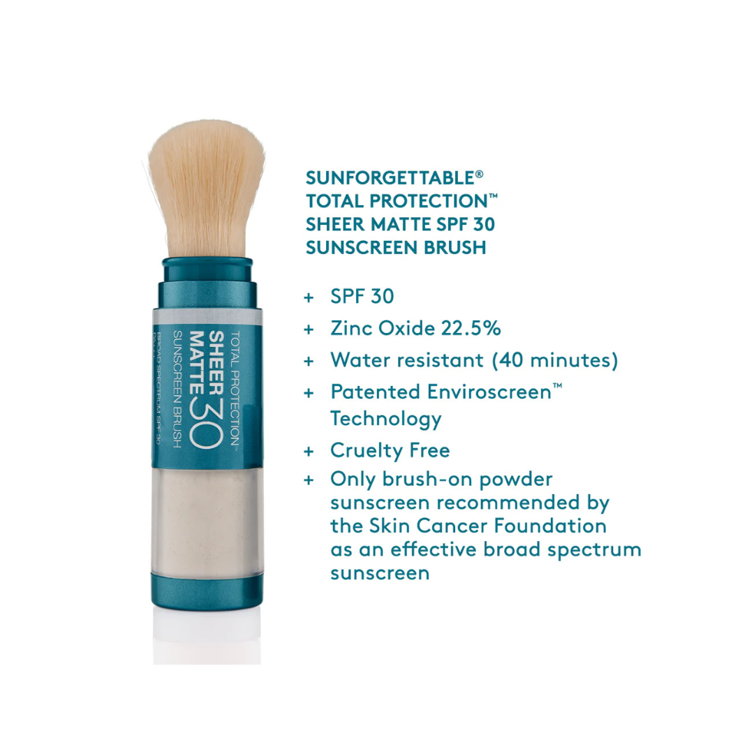 Sunforgettable® Total Protection® Sheer Matte SPF 30 Sunscreen Brush